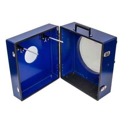 Toca Percussion KickBoxx Pro Suitcase Drum Set | Cobalt Blue image 3