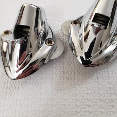 Premier Bass Drum Spur Mounts 1960s-1970s…. #1…- Chrome image 5
