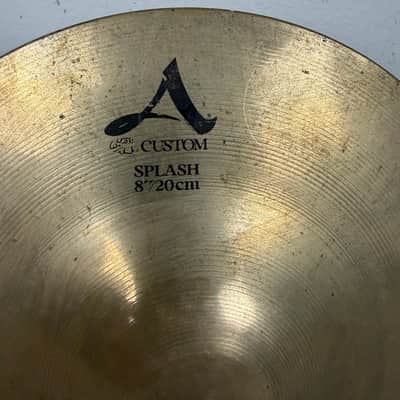 Zildjian 8" A Custom Splash Cymbal 1993 - Present - Brilliant image 3