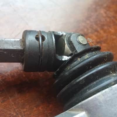 VINTAGE Pearl P850 P880 80S 90s Double Bass Pedal Adapter Converter / Shaft Slave PEDAL Foot Board image 6