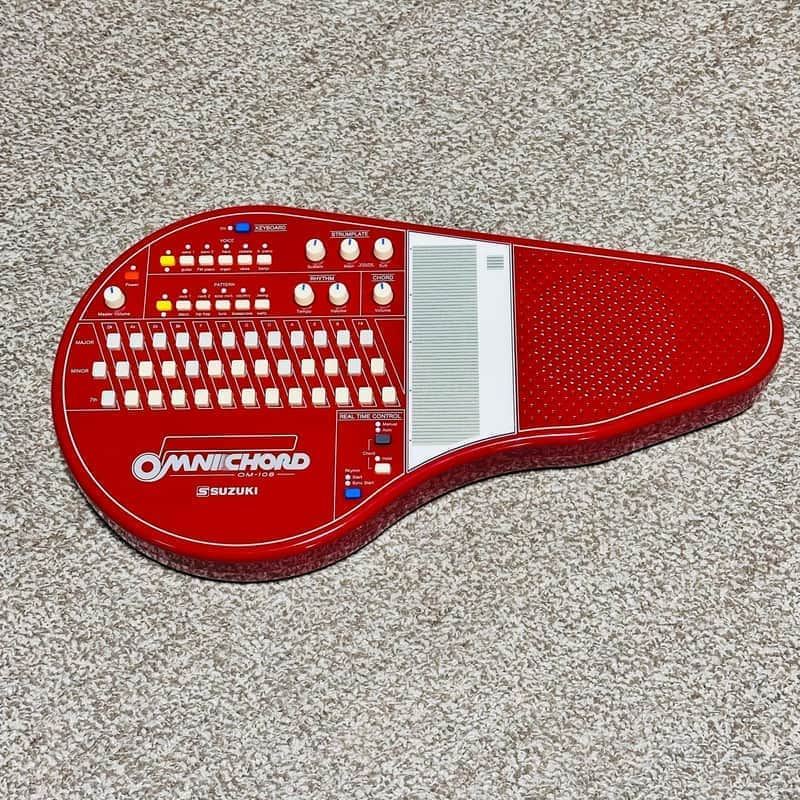Suzuki OM-108 Portable Omnichord Electronic Instrument Limited Colour! image 1