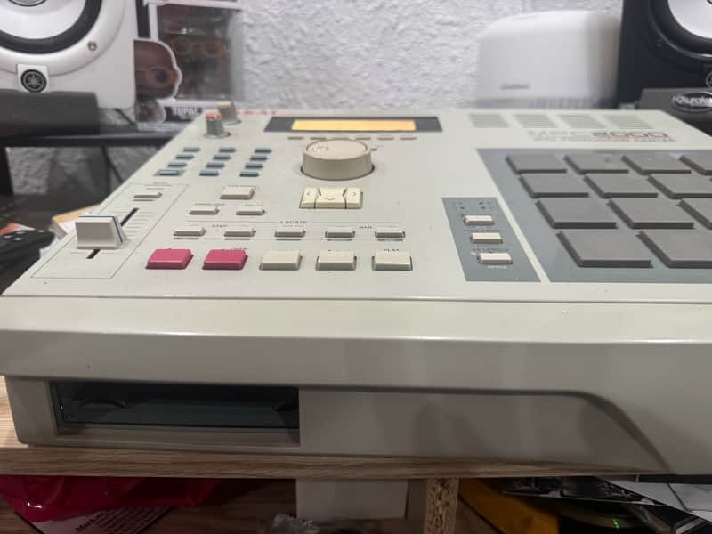 Akai MPC2000 MIDI Production Center 1997 - 2001 - Grey w/ (Ultimate MPC2000 SD Boot Disk + ZuluSCSI Card Reader) image 1