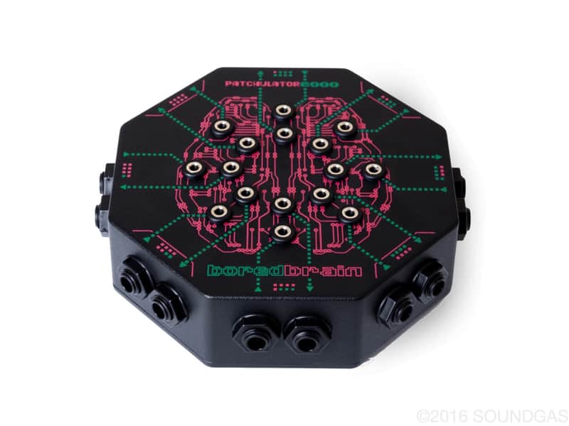ギター bored brain PATCHULATOR8000 Boredbrain Music Patchulator 8000 8 Channel Mini Patchbay | Reverb