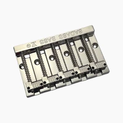 Leo Quan® Badass V™ 5-String Bass Bridge-Chrome image 14