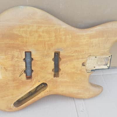 1984 SQUIER by FENDER JAZZ BASS BODY JAPAN JV SERIES image 2