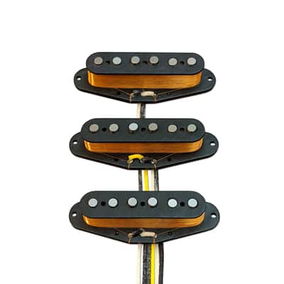 CJLab Single Coil Series S-1 Set (SHC) - Vintage 60's Strat Pickups image 1