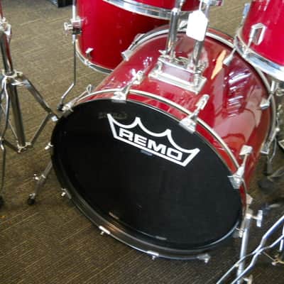 Remo Bravo 2 Complete 5-Piece Drum Kit Wine Red image 3
