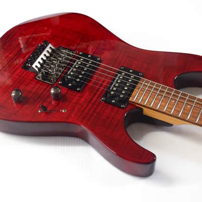 ESP LTD M-100 FM - See Thru Black Cherry image 4
