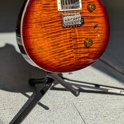PRS SE Studio Orange Tiger Smokeburst image 2