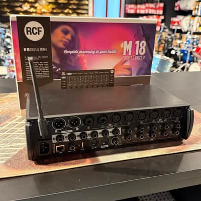 RCF M18 Digital Mixer with Integrated Effects 2010s - Black image 2
