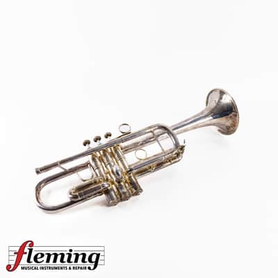 Bach Stradivarius 229GH Professional C Trumpet - Heavyweight Gold Brass Bell image 3