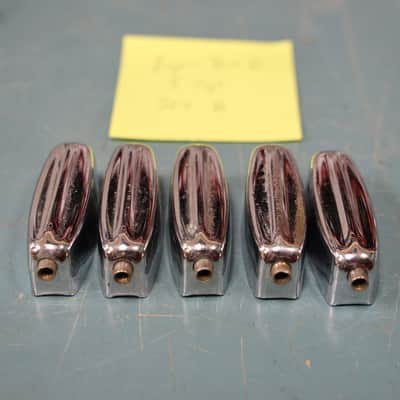 Vintage Rogers Bread & Butter Tab Lug, Single Tension For Toms 3916R, 5-Pack Set B image 6