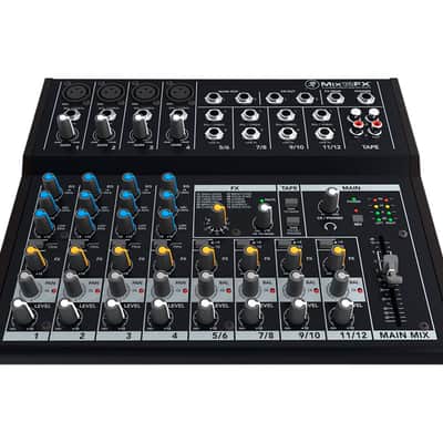 Mackie Mix12 12-Channel Compact Live Studio Mixer with Effects FX PROAUDIOSTAR image 2