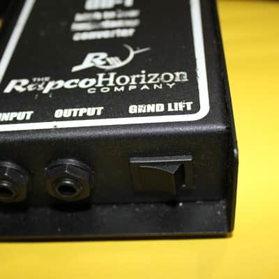 RapcoHorizon Direct Box 1/4" Hi-Z to XLRM Lo-Z  w/ground lift image 2