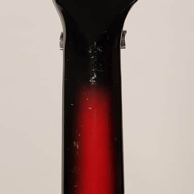1960's Belltone Slide & Contemporary guitar. Acoustically sound  Rosewood neck. Orig.case. RARE image 6