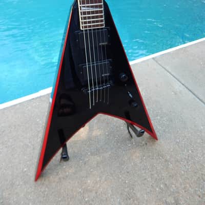Jackson Kerry King V KVXT Black W/ Red Bevels Slayer image 2