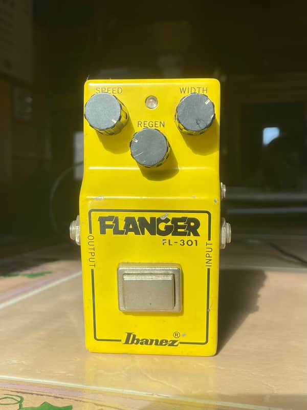 Ibanez FL-301 Flanger 1980s - Yellow image 1