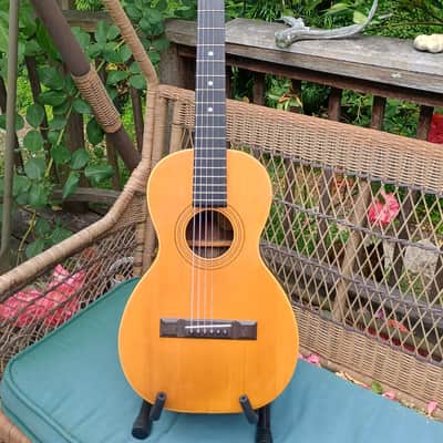 Washburn New Model 1897 Style Parlor Guitar, 1897-9, restored image 1