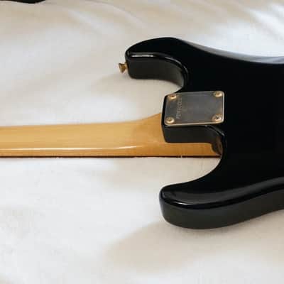 Fernandes FST-55 Strat Stratocaster The Function Black Excellent Narrow Slim Neck image 10