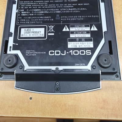 Pioneer CDJ-100S Professional Table-Top CD Player with Effects 2010s - White image 7