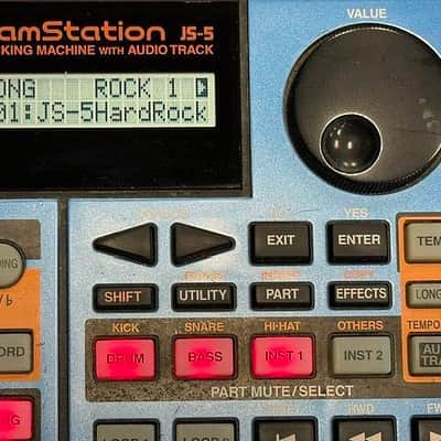 Boss JS-5 Jam Station, Backing Drum Machine & Phrase Recorder, w/ Manual & Adapter, Good Condition image 4
