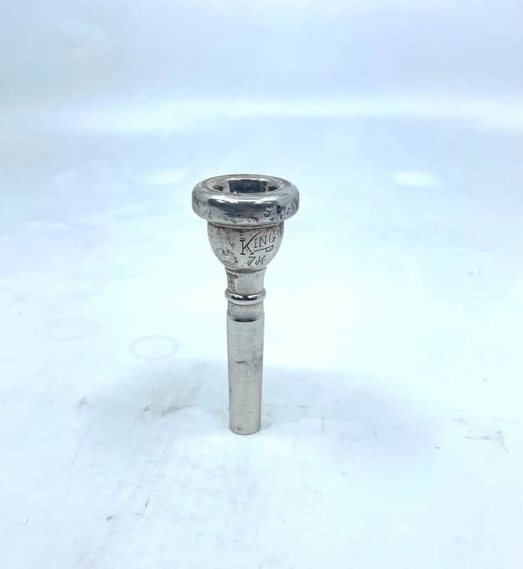 King 7K Cornet Mouthpiece - Silver image 1