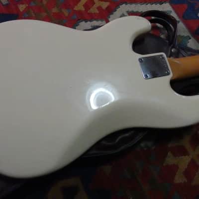 1982 Fender Japan JV P-Bass PB62-115 Precision Tone Vintage White rare image 10