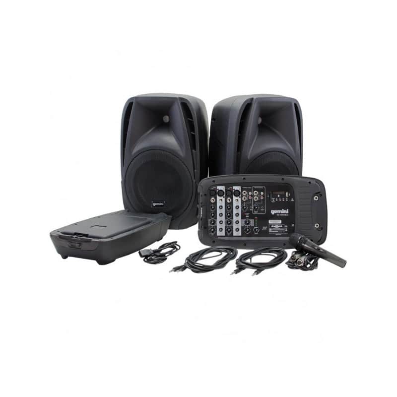 Gemini Es 210 Mx Blu Impianto Audio Portatile 300 W image 1