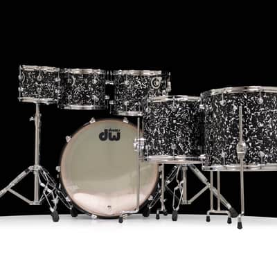 DW Design Series 6pc Shell Pack - Black Lightning Limited Edition image 2