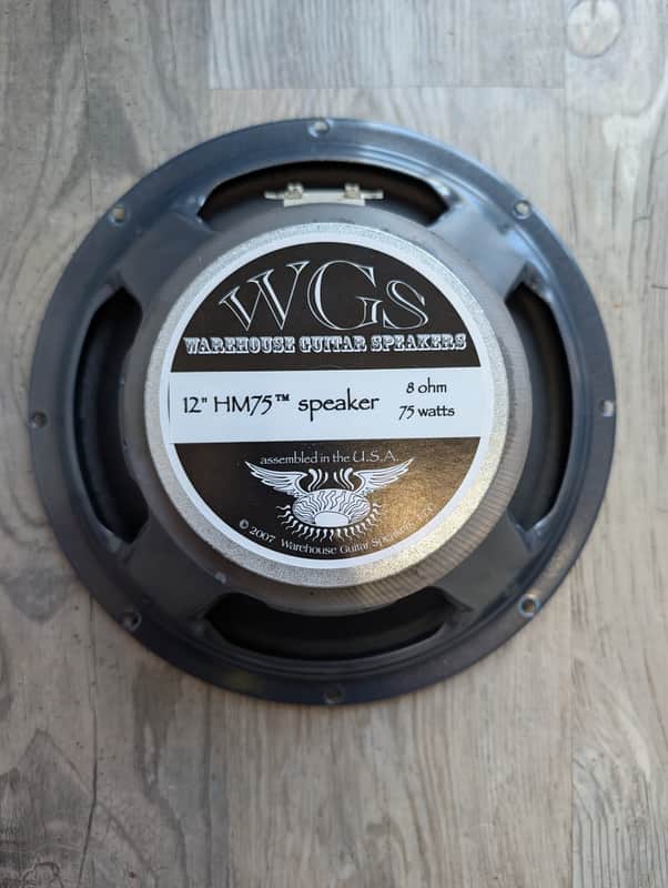 Warehouse Guitar Speakers HM75 12" 8ohm image 1