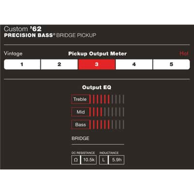 Genuine Fender Custom Shop 62 Precision Bass pickup - 099-2214-000 image 3