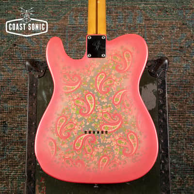 1985 Fender '69 Vintage Reissue Telecaster TL69-75 Pink Paisley made in Japan MIJ image 8