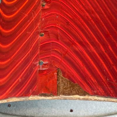 Ludwig Standard 1970’s 13” Red Astro Tom Shell image 7