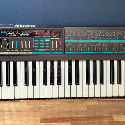 [Mint] Korg Poly-800 - Gray w/ Original Carrying Bag
