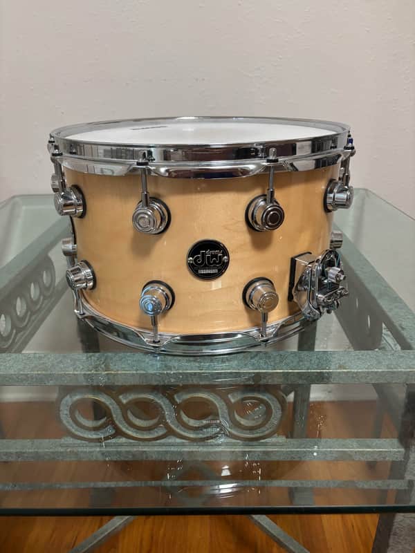 DW Performance Series 8x14" Maple Snare Drum 2010 - Present - Natural image 1