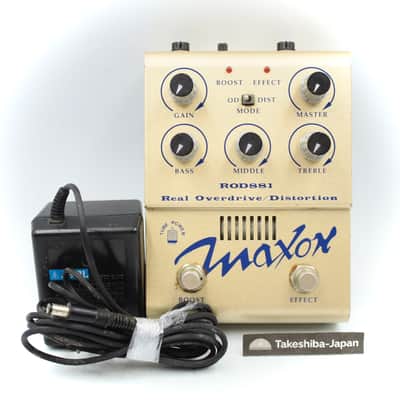 Maxon ROD-881 Real Tube Overdrive | Reverb
