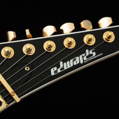 ESP EDWARDS E-ALEXI ARROW HEAD w/ESP GB-30V -Black with Yellow Stripe- #ED1721263 2026 [Made in Japan][Children of Bodom Alexi Laiho] image 5