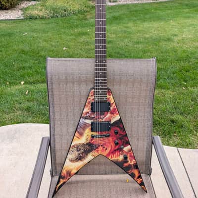 Dean Dave Mustaine “Endgame” VMNT Signature Flying V image 1