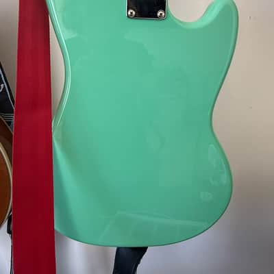 RARE Fender Mustang MIJ Seafoam Green - Left handed image 3