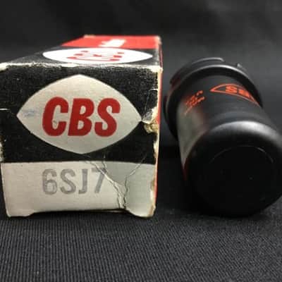 NOS CBS-HYTRON 6SJ7 Pentode AUDIO GUITAR AMP VACUUM TUBE Tested USA 2.1578-D image 4