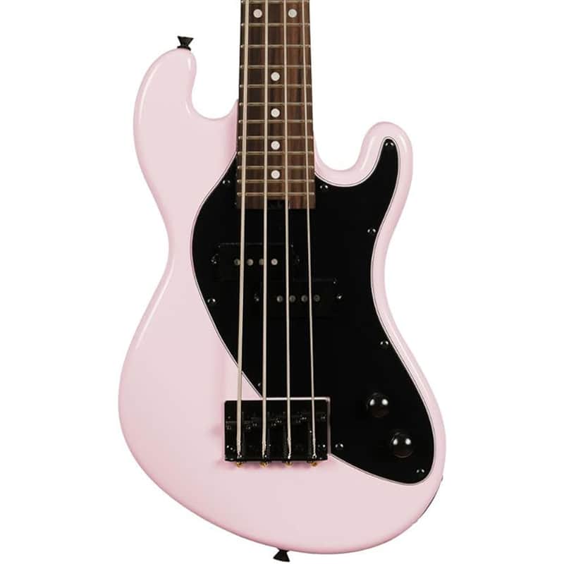 Kala Solidbody U-Bass Electric Bass Guitar - Pale Pink image 1