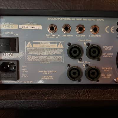 Ashdown ABM 900 EVO III 15th anniversary with Ashdown 8x10 cabinet image 5
