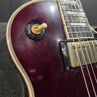 Gibson Les Paul Custom 1989 - Wine Red image 17