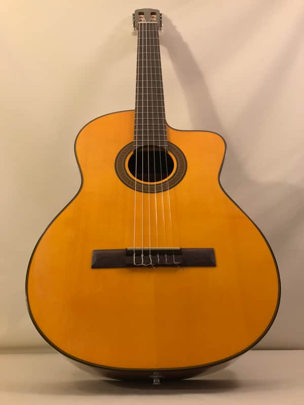 thumbnail image 2 of Takamine GC5CE Nylon String Acoustic-Electric Guitar - (Natural) - JB Music 2 of 9