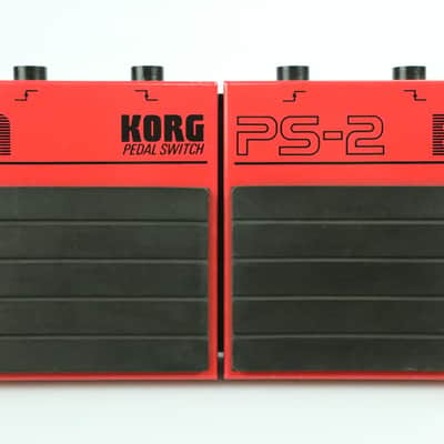 Korg PS-2 PS2 Dual Momentary Footswitch Sustain Pedal Carlos Rios #34251 image 2