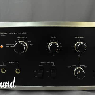 Sansui AU-8500 Stereo Integrated Amplifier in Very Good Condition image 5