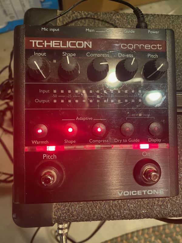 TC Helicon VOICETONE CORRECT VOCALIST PRODUCTION ASSISTANT image 1