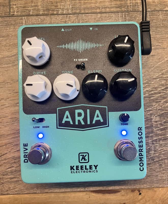 Keeley Aria Compressor/Overdrive 2018 - Present - Blue image 1