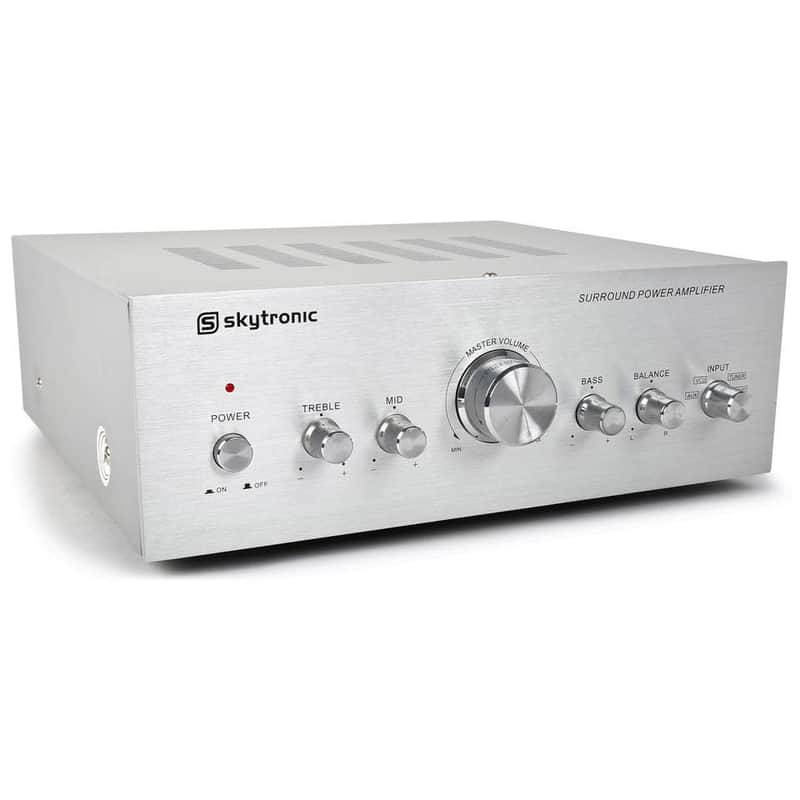 Skytronic Av400 2 Ch Ampl. 2 X100 W Alum. image 1