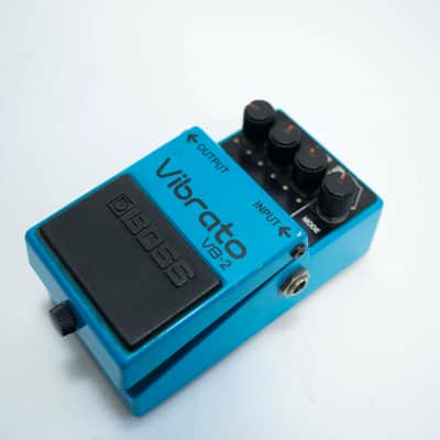 Boss VB-2 Vibrato (Black Label) 1982 - 1986 - Blue image 4